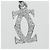 Cartier 2C Charm Pendant in 18K White Gold - view 3