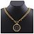 Collana Pendente Loupe Vintage Chanel D'oro - vista 2