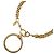 Collana Pendente Loupe Vintage Chanel D'oro - vista 3