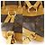 Zaino Mini Montsouris Louis Vuitton Marrone - vista 16
