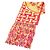 Sciarpa con frange MOSAIQUE AU 24 di Hermès Rosa Rosso Multicolore