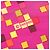 Sciarpa con frange MOSAIQUE AU 24 di Hermès Rosa Rosso Multicolore - vista 2