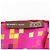 Sciarpa con frange MOSAIQUE AU 24 di Hermès Rosa Rosso Multicolore - vista 3
