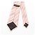 Louis Vuitton Monogram Pattern Silk Tie for Men in Pink - view 3