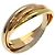 Anello Cartier Trinity XS in oro 18K - vista 2