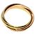 Anello Cartier Trinity XS in oro 18K - vista 3