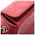 Borsa Chanel Matelassé in pelle di agnello rossa Rosso - vista 12