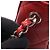 Borsa Chanel Matelassé in pelle di agnello rossa Rosso - vista 13