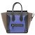 Céline Borsa a mano Celine Luggage Mini Shopper Marrone Nero Blu