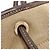 Sac fourre-tout en jacquard avec logo Prada Marron - vue 24
