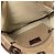 Sac fourre-tout en jacquard avec logo Prada Marron - vue 5