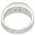 Cartier Tank Ring aus 18K Weißgold mit Aquamarin - Ansicht 4