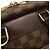 Borsa Vanity Bowling Damier Louis Vuitton Marrone - vista 5