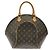 Borsa Louis Vuitton Monogram Ellipse MM Marrone