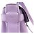 NUOVO BORSO LANCEL CHARLIE MM + PORTAFOGLIO IN PELLE LAVANDA CON TRACOLLA - vista 7