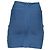 Falda Mini Ajustada Herve Leger en Rayón Azul Claro - vista 3