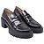Mocassini Soho Stuart Weitzman in pelle nera Nero - vista 3