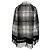 Off White Cappa in lana multicolore a quadri Off-White - vista 3