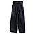 Pantalones con cinturilla de logo Alexander Wang en algodón negro