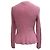 Timeless Chanel Strickjacke mit Knöpfen aus rosa Cupro Pink - Ansicht 3