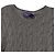 Pull en cachemire gris en maille torsadée Ralph Lauren Purple Label - vue 2