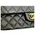Timeless Borsa a Spalla Chanel Medium Classic Double-Flap in Pelle di Agnello Nera Nero - vista 4