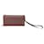 Porte-monnaie à rabat continental Valentino Garavani Rockstud en cuir rose Marron  - vue 1