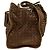 Borsa a Spalla Intrecciato in Pelle Marrone Bottega Veneta - vista 2