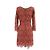 Dolce & Gabbana Vestido de Rayón Algodón Nylon Seda Dolce&Gabbana Naranja - vista 6