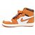 Autre Marque Sneakers Nike JORDAN Bianco Arancione - vista 2