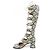 Botas altas Gucci Negro Beige - vista 2