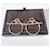 Orecchini a cerchio piccoli Hermès Loop in oro rosa 18K D'oro  - vista 4