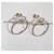 Orecchini a cerchio piccoli Hermès Loop in oro rosa 18K D'oro  - vista 6