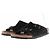 Sandali Birkenstock in scamosciato nero taglia 40