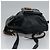 Bamboo Gucci Vintage Bambus-Rucksack aus Leder Mini Schwarz - Ansicht 4