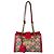 Borsa a Spalla Gucci GG Apple Padlock Rosso Multicolore Beige
