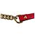 Borsa a Spalla Gucci GG Apple Padlock Rosso Multicolore Beige - vista 11