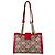 Borsa a Spalla Gucci GG Apple Padlock Rosso Multicolore Beige - vista 3
