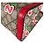 Borsa a Spalla Gucci GG Apple Padlock Rosso Multicolore Beige - vista 8