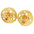 Orecchini Clip Coco Mark di Chanel D'oro