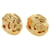 Orecchini Clip Coco Mark di Chanel D'oro