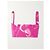 Valentino Garavani Top corto de seda con estampado de leopardo Blanco Fucsia - vista 2