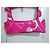 Valentino Garavani Top corto de seda con estampado de leopardo Blanco Fucsia - vista 4