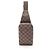 Borsa a vita Geronimos Louis Vuitton Marrone Damier ebene