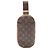Borsa a vita Pochette Gange Louis Vuitton Marrone Monogramma