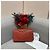 Borsa Chanel Chip in pelle di pecora rosso bruno - vista 2