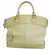 Borsa Lockit MM Suhali di Louis Vuitton Bianco