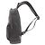Mochila con logo Jimmy Choo en nylon negro - vista 3