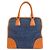 Borsa a mano 2 in 1 Prada BN2254 Blu Arancione - vista 2