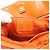 Borsa a mano 2 in 1 Prada BN2254 Blu Arancione - vista 6